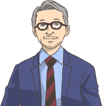 社長のイラスト